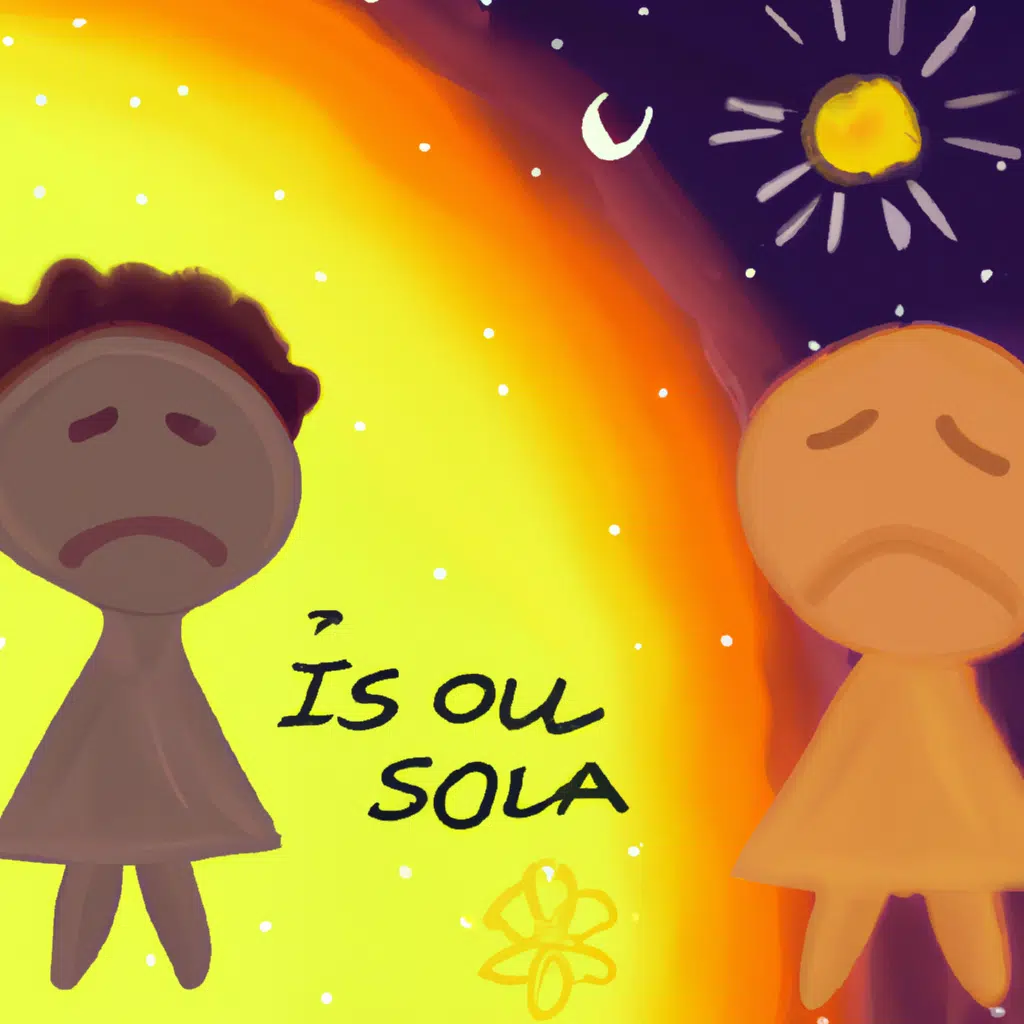 O Pequeno Sol e a Lua Amiga | Histórias Curtinhas titulo-o-pequeno-sol-e-a-lua-amiga