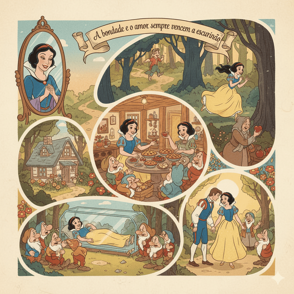 Branca de Neve e os Sete Anões: História Completa