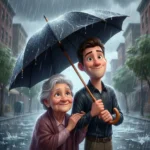 historinha de guarda chuva caleb