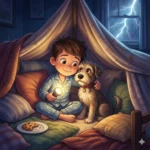 historinha do matheus e medo de trovão