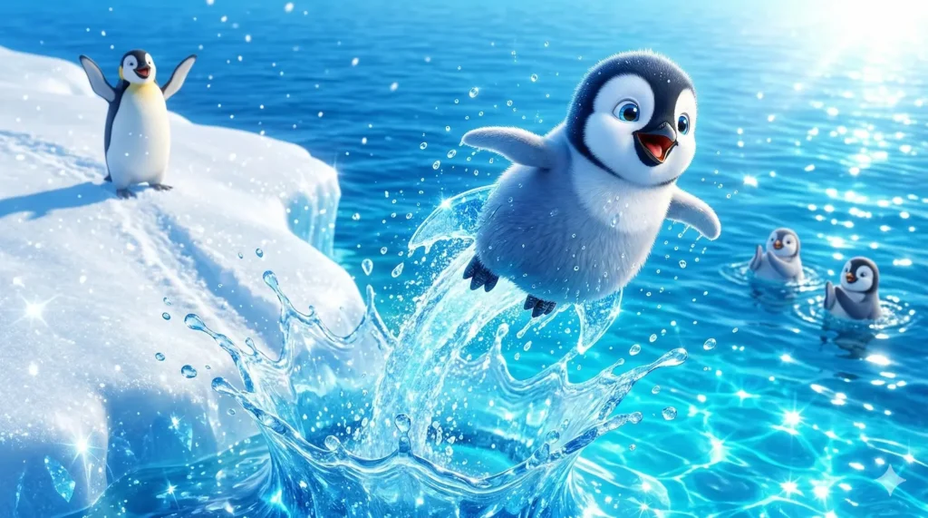 O Pinguim Foguete/historinha para dormir