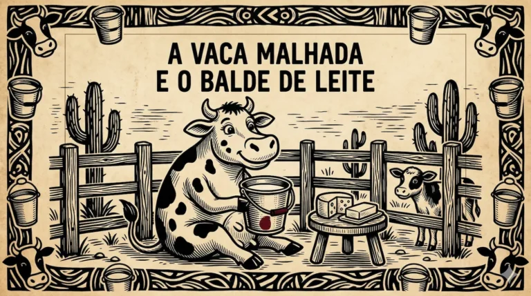 A Vaca Malhada: Cordel Infantil e Curiosidades sobre Animais