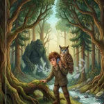 livro infantil o menino que ouvia o silencio das arvores